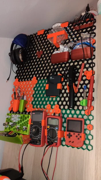 Bộ organizer treo tường honeycomb (không tương thích bản gốc) - Image 39