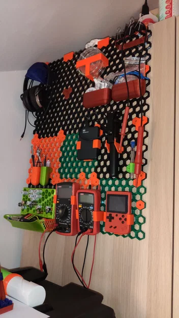 Bộ organizer treo tường honeycomb (không tương thích bản gốc) - Image 43