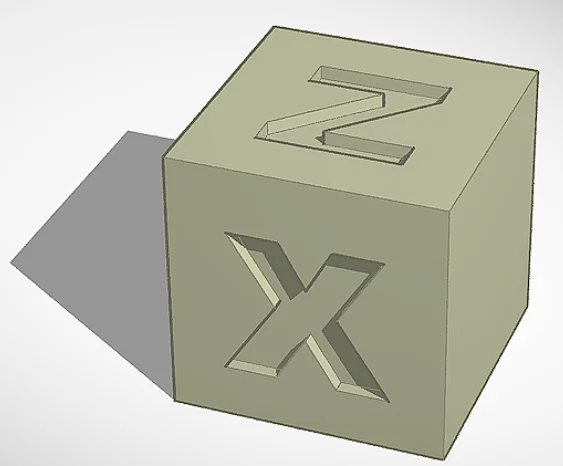 Khối lập phương kiểm chuẩn 20mm Calibration Cube cho máy in 3D - Image 1