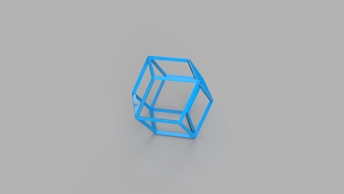 Tesseract (Khối lập phương 4 chiều mô phỏng 3D) - Image 2