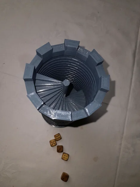 Mô hình tháp đổ xúc xắc (Dice Tower) 3D cho board game - Image 2