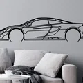 Tranh treo tường silhouette McLaren 675LT - Thumbnail 1