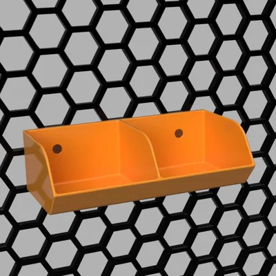 Các khay bin gắn lên Honeycomb storage wall (HSW)