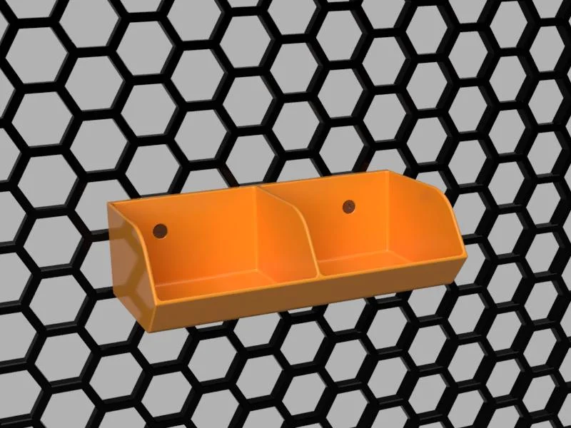 Các khay bin gắn lên Honeycomb storage wall (HSW)
