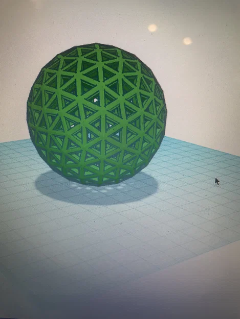 Mô hình quả bóng tennis rỗng (Airless tennis ball) in 3D siêu độc - Image 1