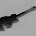 Móc khóa hình đàn Guitar 3D - Tùy biến tên cá nhân cực dễ - Thumbnail 2
