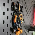 Giá treo tường IKEA Skadis cho xe đua Lego Speed Champions - Thumbnail 1