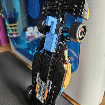 Giá treo tường IKEA Skadis cho xe đua Lego Speed Champions