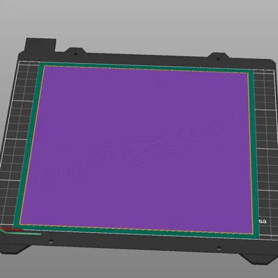 Tấm căn chỉnh lớp in đầu tiên (First Layer Calibration) cho máy in 3D