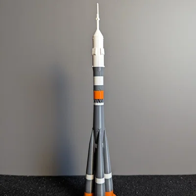 SOYUZ – Model tên lửa Nga tỉ lệ 1:200 (STL) dễ in, dễ lắp