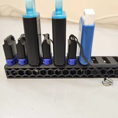 Khay sắp xếp USB Stick tổ ong (Honeycomb USB Stick Organizer)