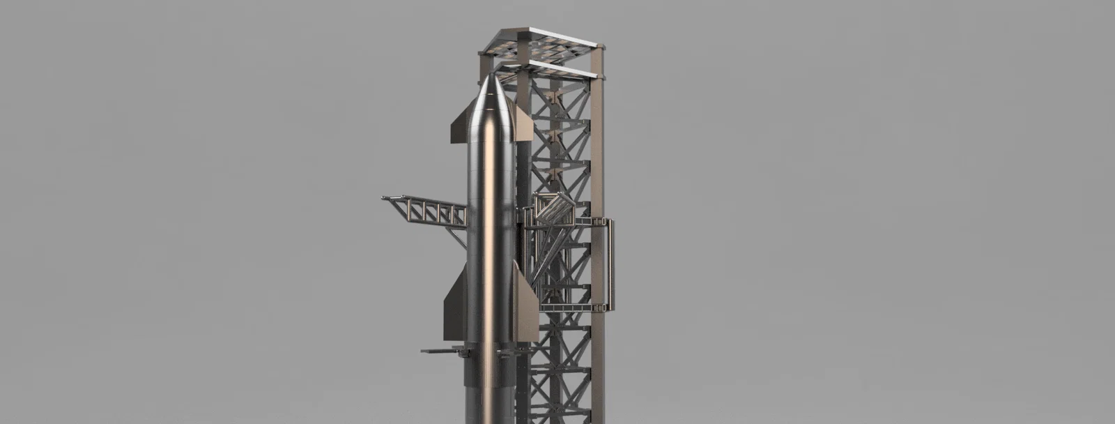 Bộ Mô Hình Lắp Ráp SpaceX Starship Tỉ Lệ 1:200 Chi Tiết - Image 5