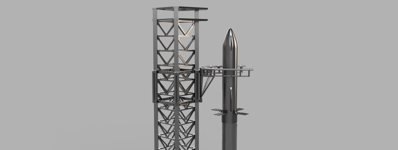 Bộ Mô Hình Lắp Ráp SpaceX Starship Tỉ Lệ 1:200 Chi Tiết - Image 7