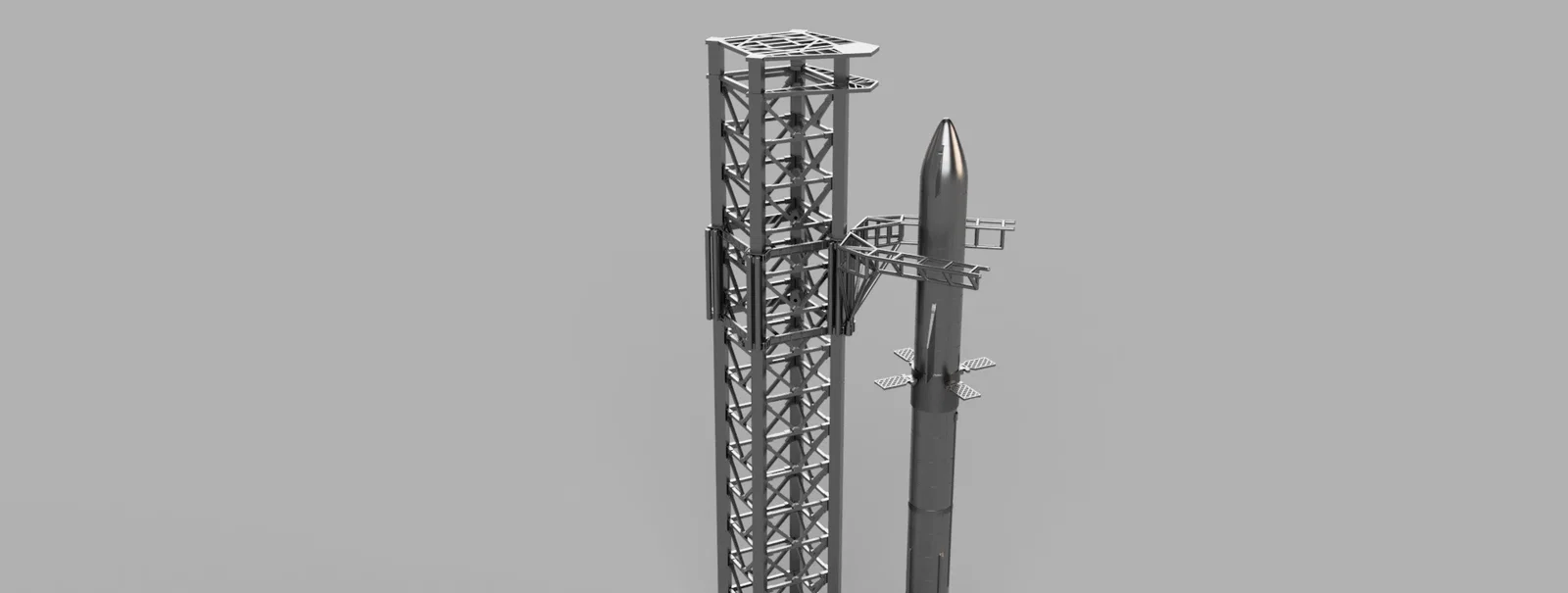 Bộ Mô Hình Lắp Ráp SpaceX Starship Tỉ Lệ 1:200 Chi Tiết - Image 8