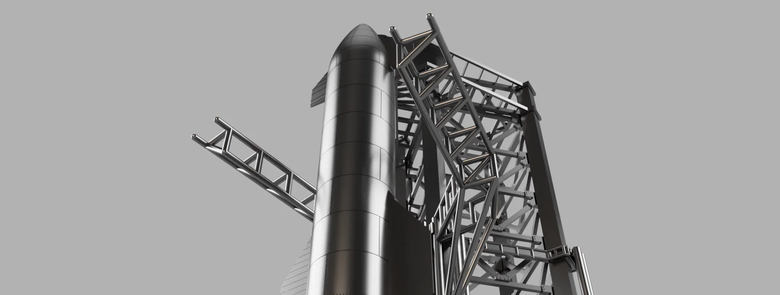 Bộ Mô Hình Lắp Ráp SpaceX Starship Tỉ Lệ 1:200 Chi Tiết - Image 9