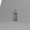 Bộ Mô Hình Lắp Ráp SpaceX Starship Tỉ Lệ 1:200 Chi Tiết - Thumbnail 14