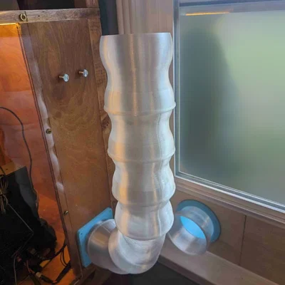 Ống Hose Module Dạng Khúc (Segmented) – Parametric & Tùy Biến