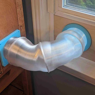 Ống Hose Module Dạng Khúc (Segmented) – Parametric & Tùy Biến