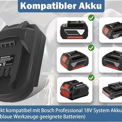 Bản cập nhật mới - Adapter BOSCH 18V All Share sang FERM AX Power (ACTION)