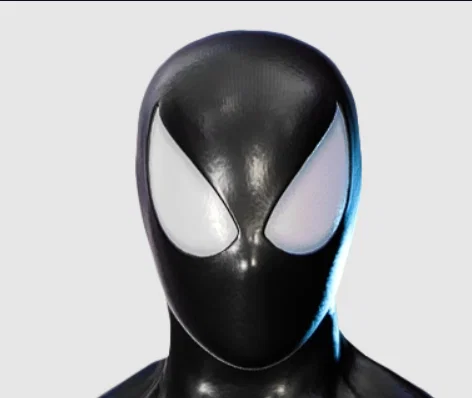 Mô hình Faceshell Spider-Man 2 Black Suit chuẩn game - Image 1
