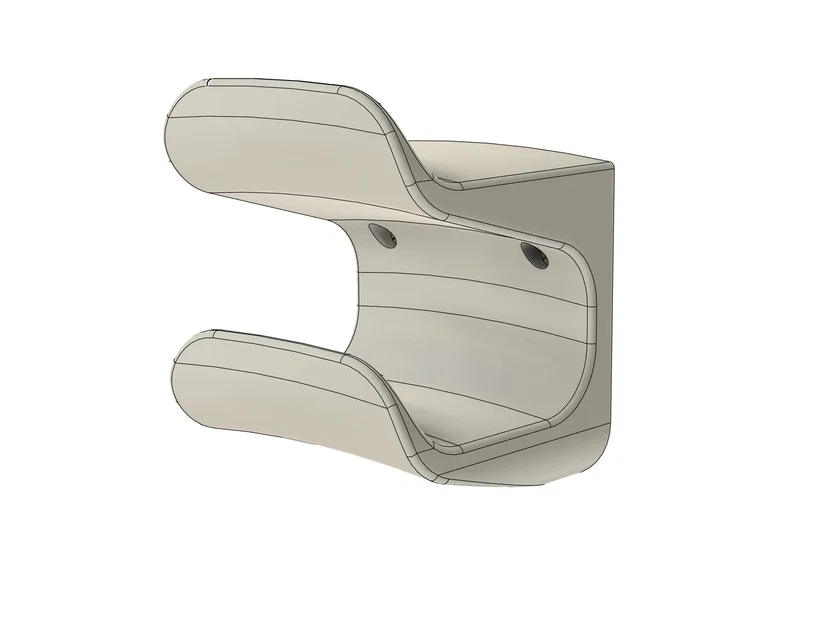 Giá treo hula hoop gắn tường (Wall Mount Hula Hoop Holder) - Image 1