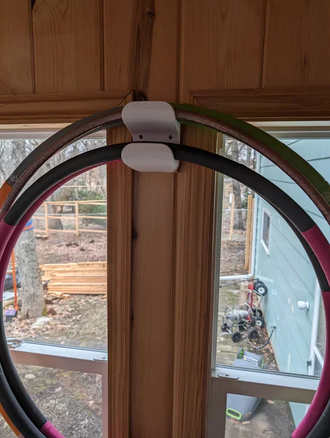 Giá treo hula hoop gắn tường (Wall Mount Hula Hoop Holder) - Image 3