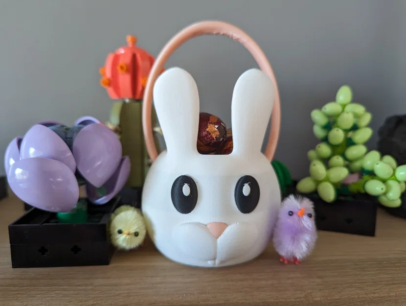 Giỏ Thỏ Phục Sinh Mini (Mini Easter Bunny Basket) - Image 1