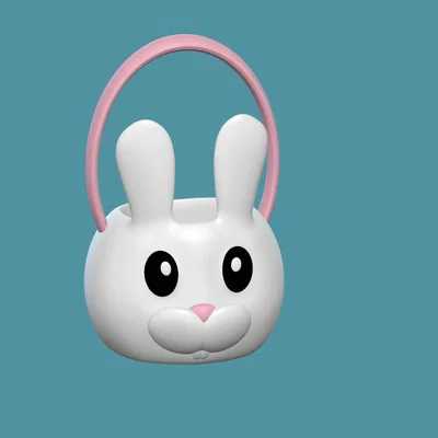 Giỏ Thỏ Phục Sinh Mini (Mini Easter Bunny Basket)