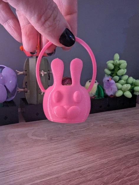 Chậu Thỏ Phục Sinh Có Tay Cầm (Easter Bunny Pot with Handle) - Image 5