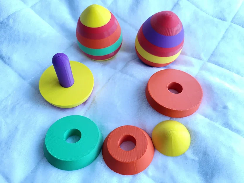 Mô hình đồ chơi quả trứng Phục Sinh tương tác cho bé - Image 1