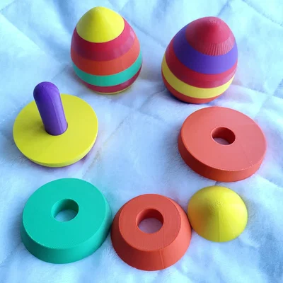 Mô hình đồ chơi quả trứng Phục Sinh tương tác cho bé