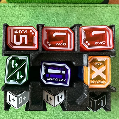 Khay 3D Đựng Token Star Wars: Unlimited Cho Gamegenic Deck Pod