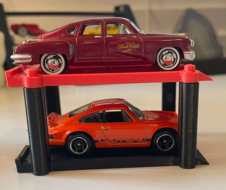 Cầu nâng xe tỉ lệ 1:64 (1:64 Scale Car Lift) - Image 1