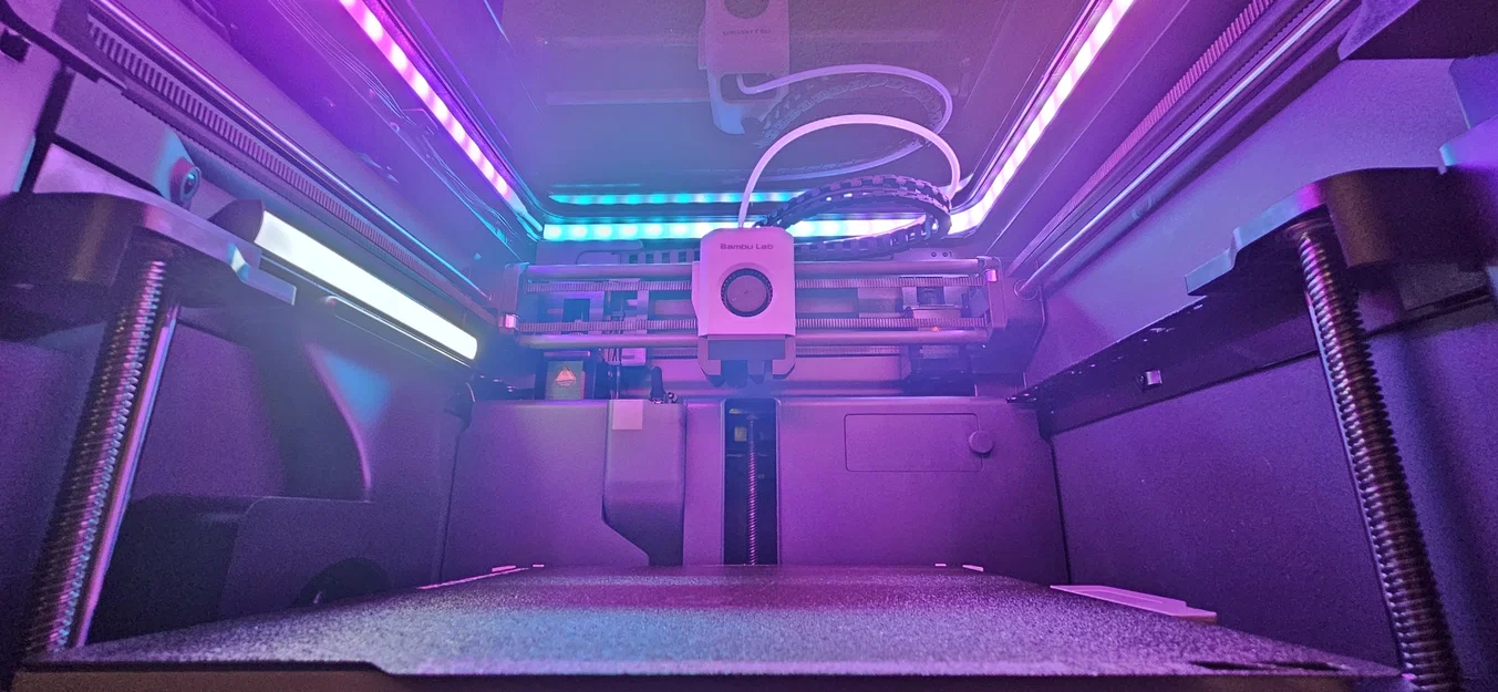 Bệ Nâng LED Buồng In Bambu X1/P1S (Philips Hue Lightstrip) - Image 4