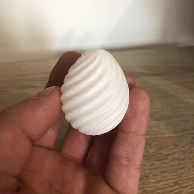 Mô hình quả trứng Phục sinh (Easter Egg) xoắn ốc trang trí