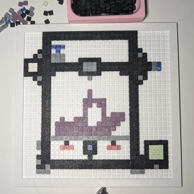 Pixel Art Template (Mẫu Pixel Art)