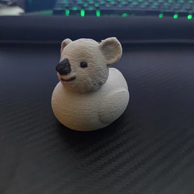 Mô hình trang trí Koala Ducky đáng yêu cho người đam mê in 3D
