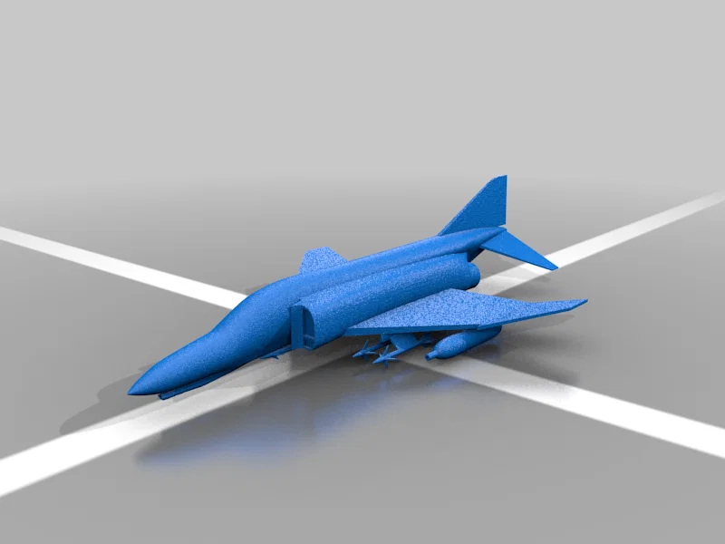 Máy bay tiêm kích F-4E Phantom (in kích thước nhỏ) - Image 4