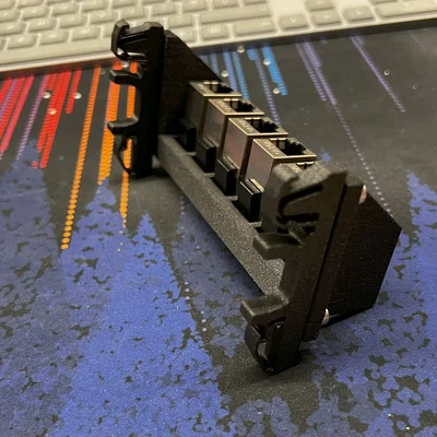 Panel Keystone gắn DIN Rail (DIN Rail Keystone Panel)