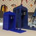 Giá đỡ điện thoại Tardis Doctor Who in 3D - Thiết kế Print-in-place - Thumbnail 1
