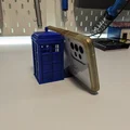 Giá đỡ điện thoại Tardis Doctor Who in 3D - Thiết kế Print-in-place - Thumbnail 2