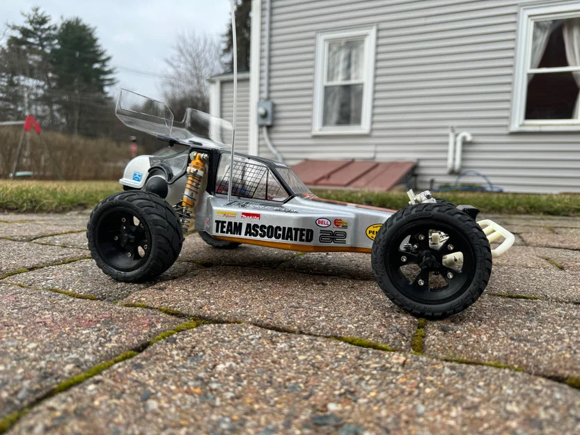 Bánh xe RC10 gold pan cho lốp Traxxas Anaconda 2.2" (front/rear) - Image 1