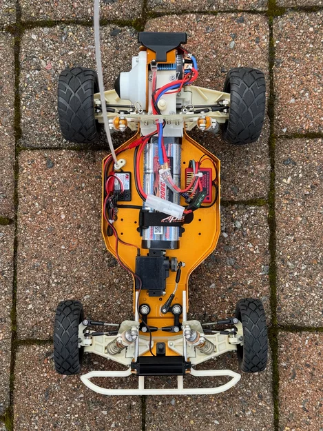 Bánh xe RC10 gold pan cho lốp Traxxas Anaconda 2.2" (front/rear) - Image 2