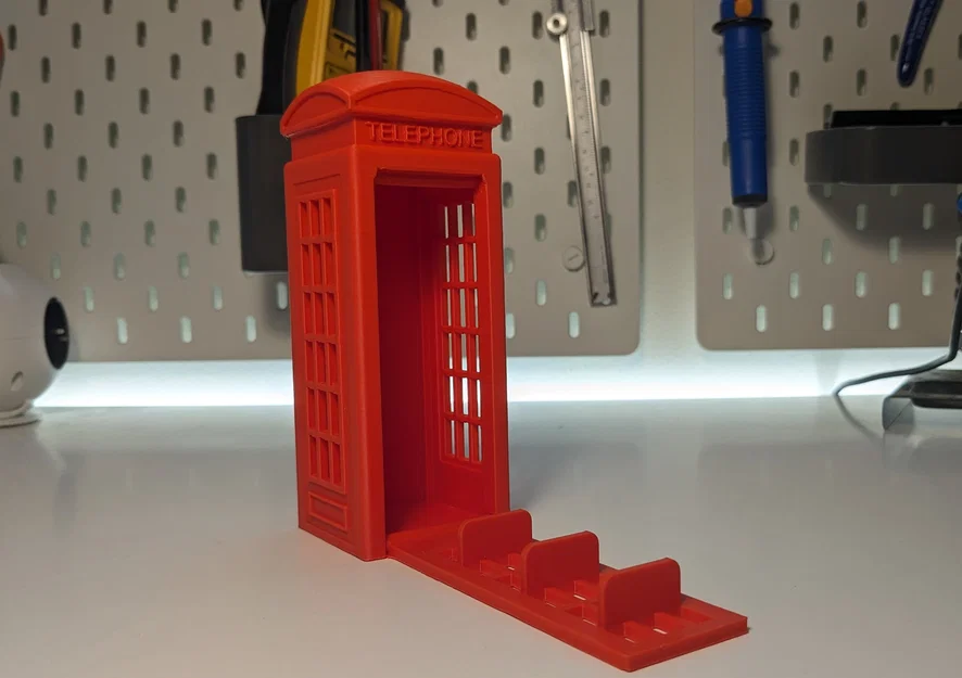 Giá đỡ điện thoại bốt điện thoại Anh Quốc - Mô hình in 3D độc đáo - Image 4