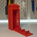 Giá đỡ điện thoại bốt điện thoại Anh Quốc - Mô hình in 3D độc đáo - Thumbnail 4