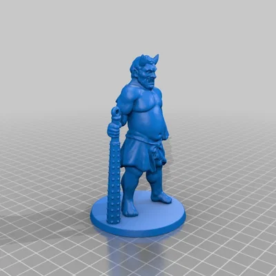 Mô hình in 3D Demon Prince 28mm - Đồ chơi mô hình Warhammer