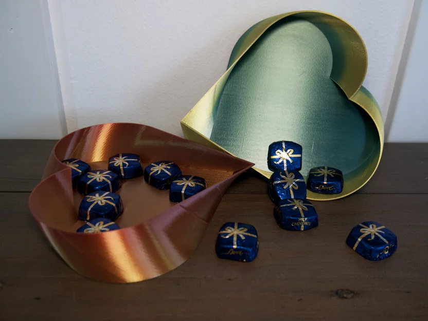 Dĩa đựng kẹo hình trái tim - Image 1