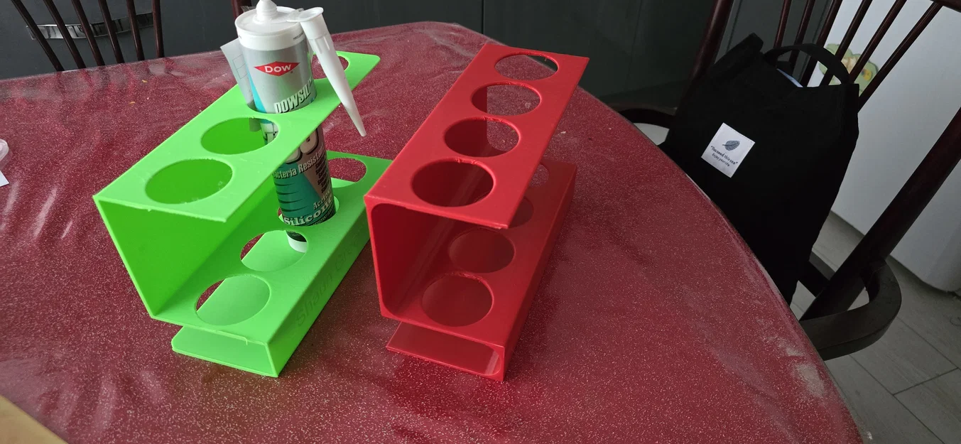 Giá đỡ ống keo silicon và mỡ bôi trơn in 3D tiện lợi - Image 1