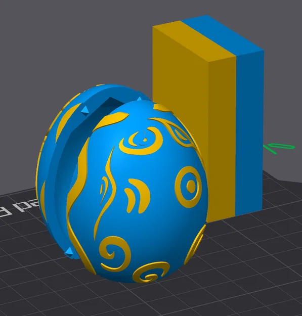 Mô hình quả trứng Phục sinh (Easter Egg) nghệ thuật trang trí độc đáo - Image 3