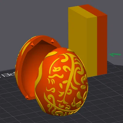 Mô hình quả trứng Phục sinh (Easter Egg) nghệ thuật trang trí độc đáo